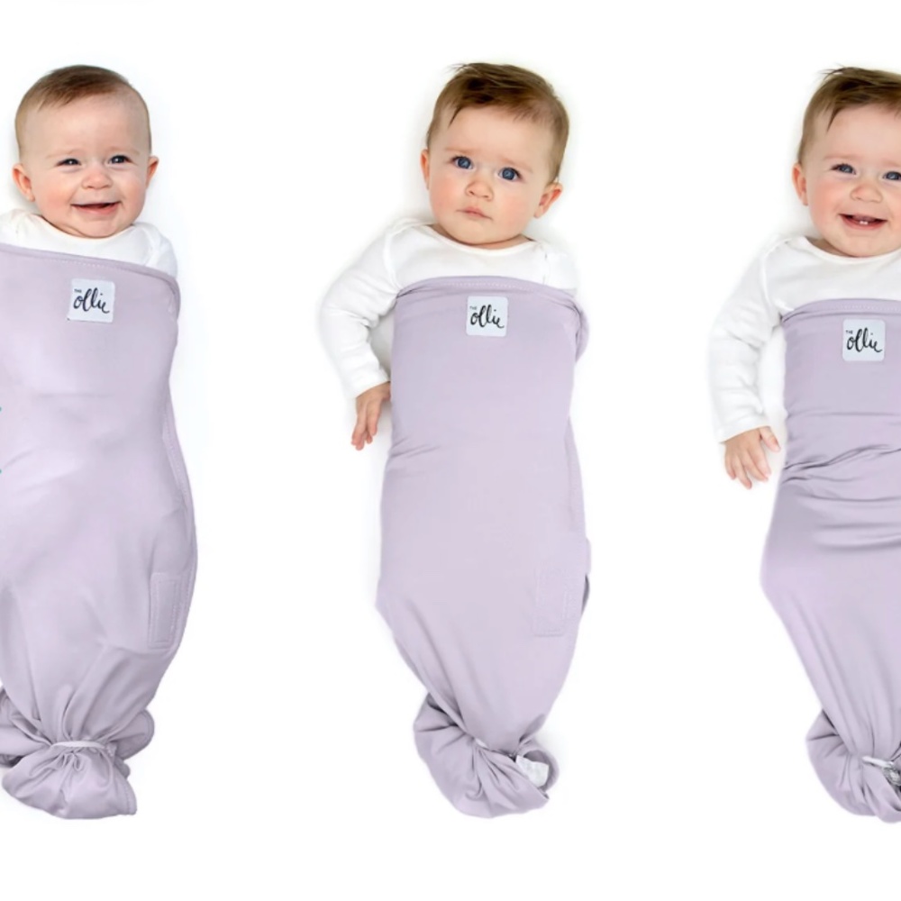 The Ollie Swaddle Baby Lavender